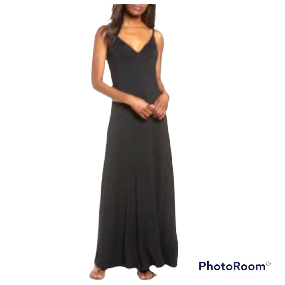 Gibson Black Maxi dress like new S